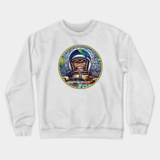 Space Race Monkey Crewneck Sweatshirt